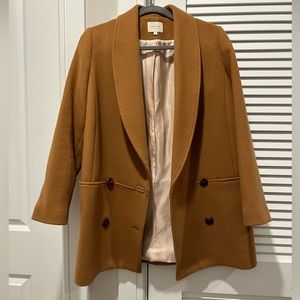 NWOT Sezane James coat - Camel Sz FR 38 / US 6